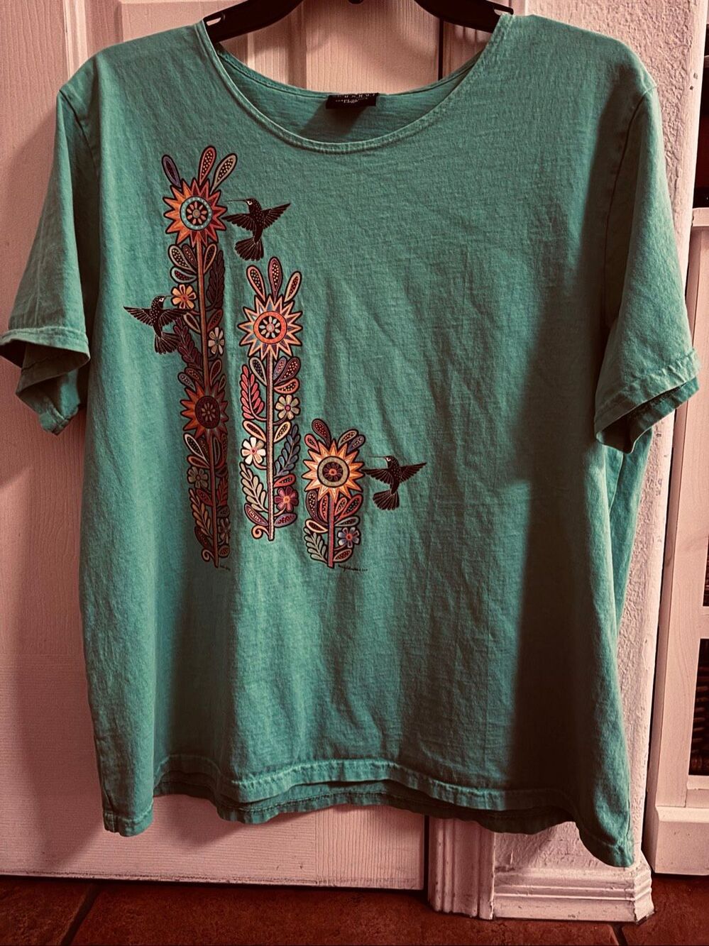 Sabaku Jardin Alegre Green Short Sleeve Tee